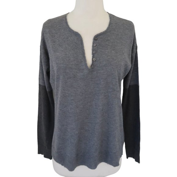 ZADIG & VOLTAIRE Celsa cashmere Henley sweater - Picture 2 of 8